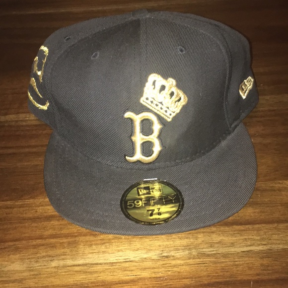custom red sox hat